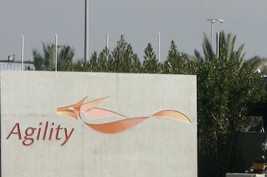 An Agility facility in Kuwait City. The company said it is considering an IPO of certain business units. AFP