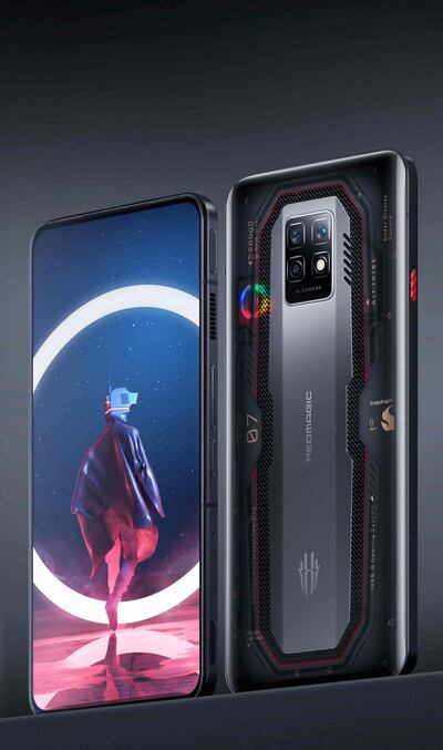 The Nubia RedMagic 7 Pro gaming smartphone runs on Android 12. Photo: Nubia