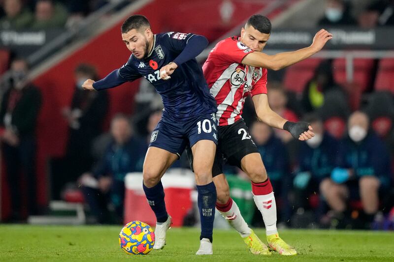 Emiliano Buendia: 5- The playmaker struggled to get on the ball in the opening half and although he began to grow into the game, he was taken off in the second half with a slight injury concern. AP