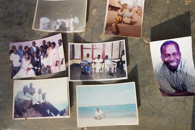Old photos belonging to Edward Andrew Laboka, from when he was living in Sudan. The National