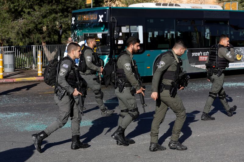 Senior security officials called the explosions in Jerusalem 'an attack'. Reuters