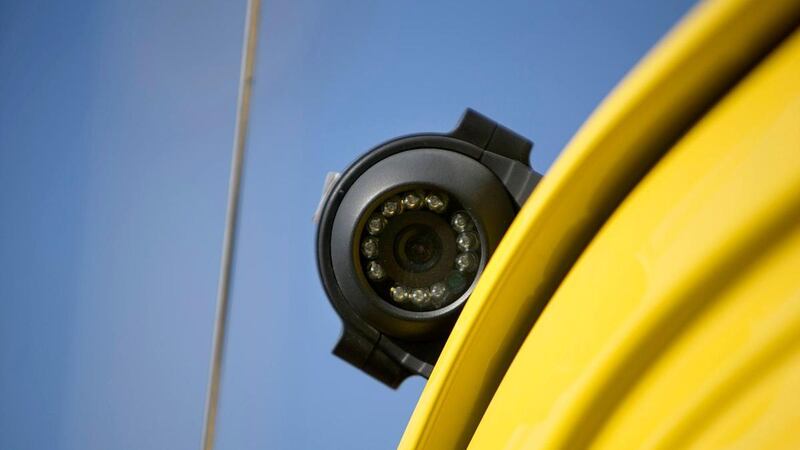 Police have also put up public notices in some Dubai areas that alert intruders to the presence of security cameras. Photo: Silvia Razgova / The National