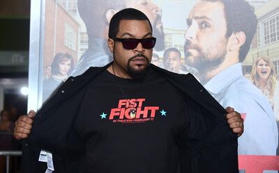Actor and rapper Ice Cube. Frederic J Brown / AFP