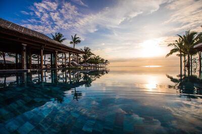 The view from The Anam pool on Vietnam's pristine Cam Ranh peninsula. Courtesy The Anam Resort