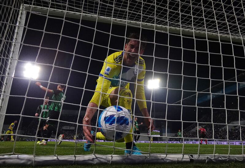 2) Dusan Vlahovic (Fiorentina, Juventus) 24 goals in 36 games. Reuters