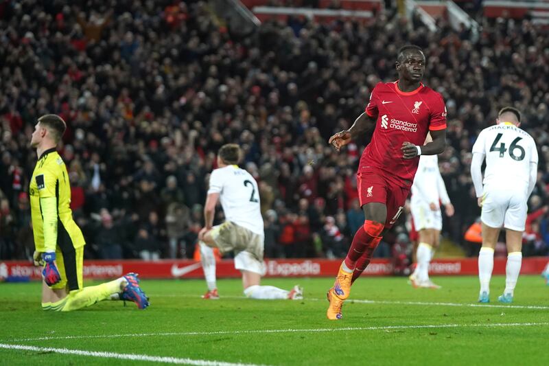 Sadio Mane – 7. The Senegalese was brought down for the second penalty and scored the fourth and fifth goals. Not bad for someone whose touch was slightly off. AP Photo 