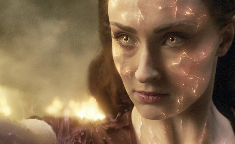  Sophie Turner as Jean Grey in ‘Dark Phoenix’. Courtesy 20th Century Fox