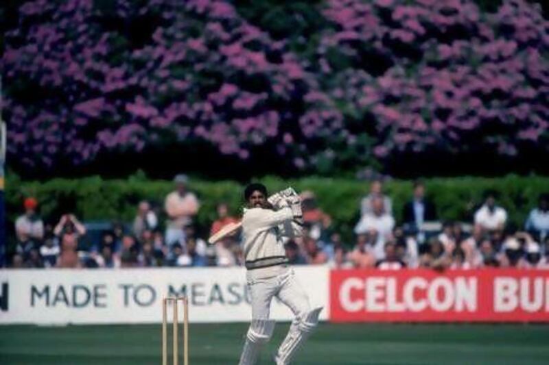 Despite scoring a tournament-defining 175 against Zimbabwe at Kent in the 1983 World Cup, Kapil Dev remains an outcast in cricketing circles for his involvement in the 'rebel' Indian Cricket League. Trevor Jones / Getty Images