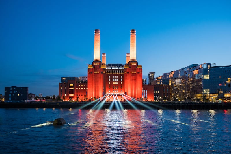 Battersea Power Station, a prominent feature on the south bank of the Thames since it first generated electricity in 1933, has undergone an extraordinary makeover. Photo: Charlie Round Turner