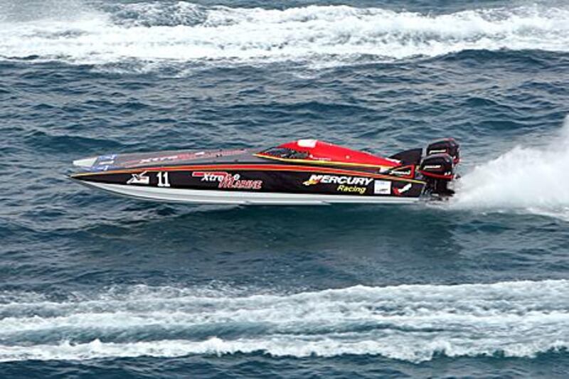 The Extreme Marine Team have a 200-point advantage going into the final race of the series.