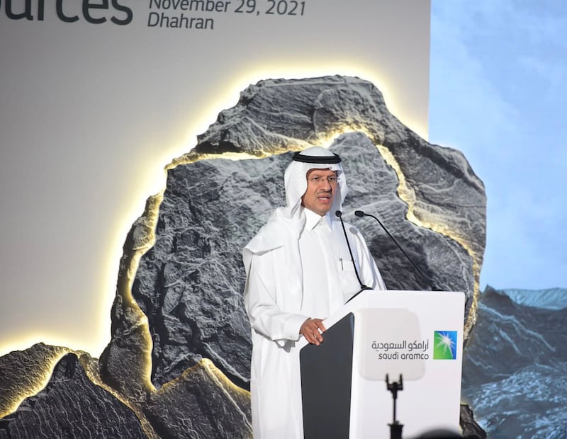 Prince Abdulaziz bin Salman Al Saud, Saudi Arabia’s Energy Minister, said the government is committed to the empowerment of national companies such as Aramco. Photo: Aramco