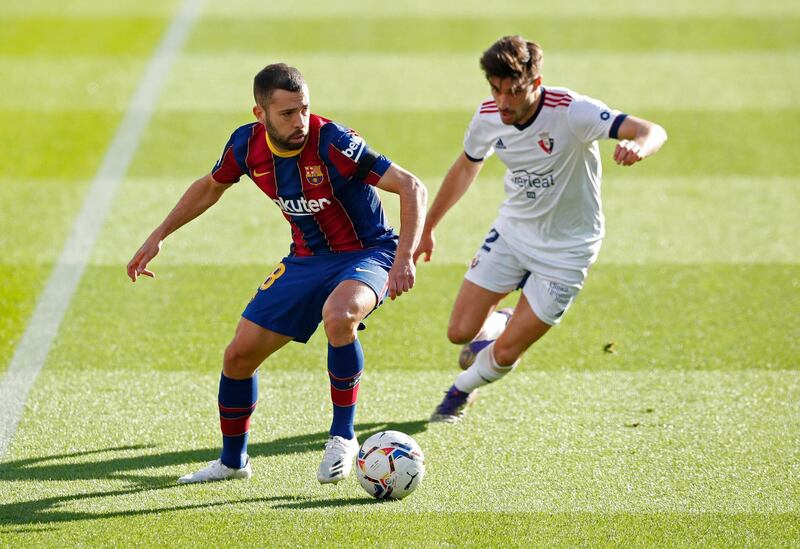 Jordi Alba 7 – Spent most of the game in the opposition half looking to get crosses in from the left-hand side. Had a hand in the first two goals and combined well with Barca’s front three, though was a bit wasteful in possession. Reuters