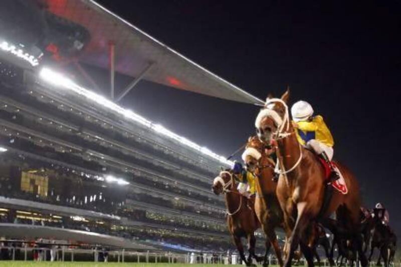 The Meydan Racecourse will host the Dubai World Cup Carnival from Thursday as horses started to arrive this week for the event.