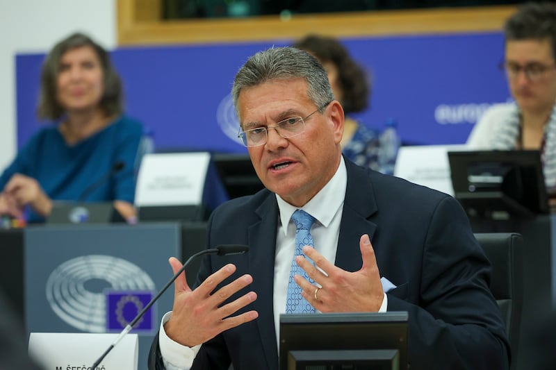 EU climate nominee  Maros Sefcovic has been portrayed by some MEPs as being influenced by internal politics in his home country Slovakia. EPA