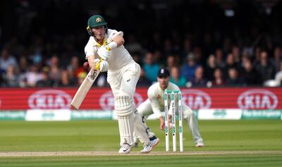 Australia's Marnus Labuschagne during day five of the Ashes Test match at Lord's, London. PRESS ASSOCIATION Photo. Picture date: Sunday August 18, 2019. See PA story CRICKET England. Photo credit should read: John Walton/PA Wire. RESTRICTIONS: Editorial use only. No commercial use without prior written consent of the ECB. Still image use only. No moving images to emulate broadcast. No removing or obscuring of sponsor logos.