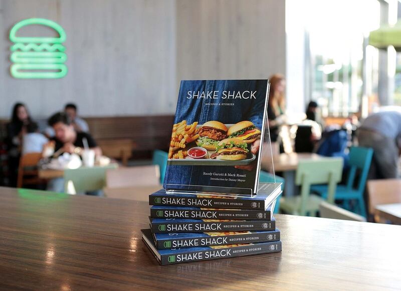 Shake Shack Recipes and Stories is now available throughout the Middle East. Courtesy Shake Shack