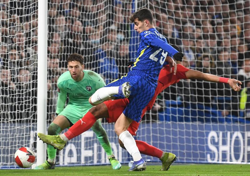Kai Havertz (Lukaku 45’) – 6. Led the line well and kept the Chesterfield defence busy but struggled for goalscoring chances. Had an effort chalked off.  AFP