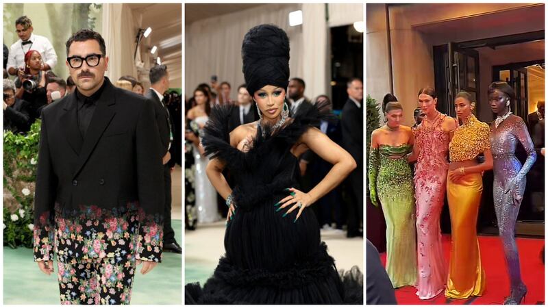 Attendees at this year's Met Gala were not immune to the internet's sense of humour. Photo: X