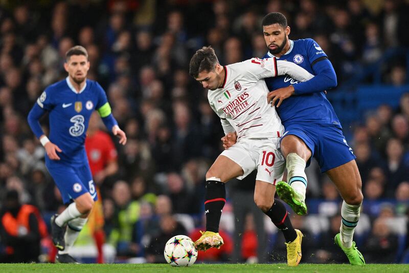 Brahim Diaz (On for Leao 73’) 6: Midfielder on loan from Real Madrid could do nothing to change what was an awful Milan performance. AFP
Tommaso Pobega (On for Bennacer 73’) 6: Like rest of substitutes, midfielder just helped game tick over without any more damage being done.