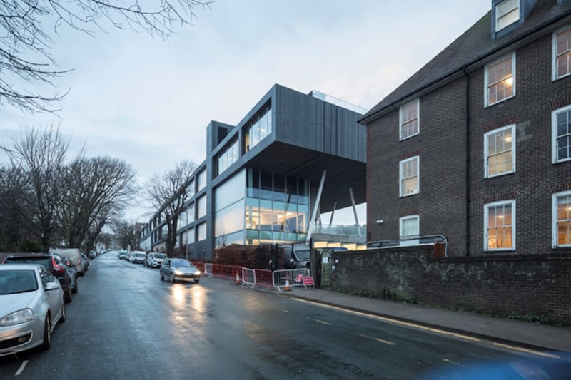 Brighton College - School of Science and Sport by Office for Metropolitan Architecture. Photo: Laurian Ghinitoiu