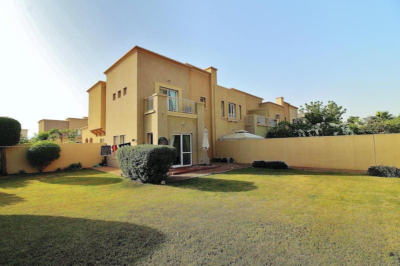 Springs 2, Emirates Living
Size: 2,258 sq ft
3 Bedrooms
3 Bathrooms
Close to Pool & Park
Price: Dh150,000

Springs 2 is perfectly located next to Spinneys and Fitness First. This three-bedroom villa in The Springs was 175,000 AED two years ago. Luke Westgate the agent for this villa confirmed he is now advertising it for 150,000. With the villa just round the corner from the pool and park this is a great price. 
Courtesy: HMShomes