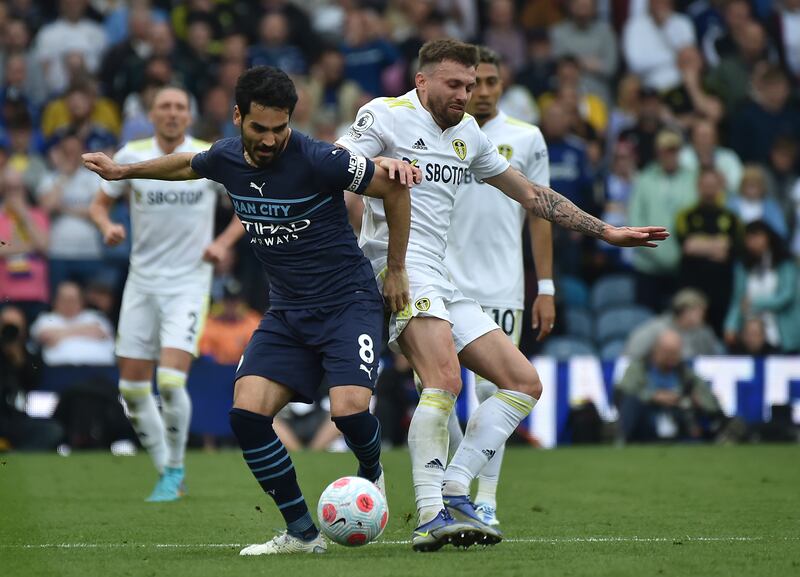 Ilkay Gundogan – 8. Did brilliantly to get back and cover Cancelo after the defender slipped and made a great header to stop a cross to Klich in an impressive defensive display. Also showed intelligence in his attacking play, though he had one shot blocked and headed marginally wide. AP