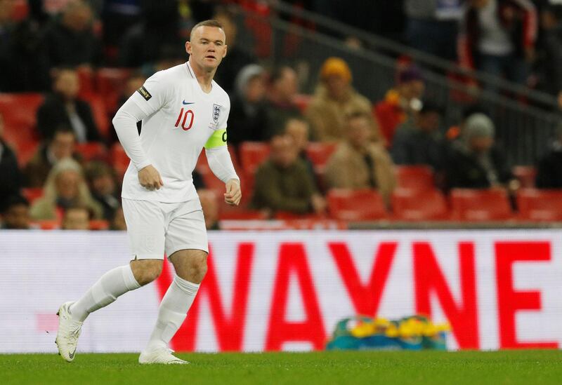 England's Wayne Rooney comes on as a substitute REUTERS