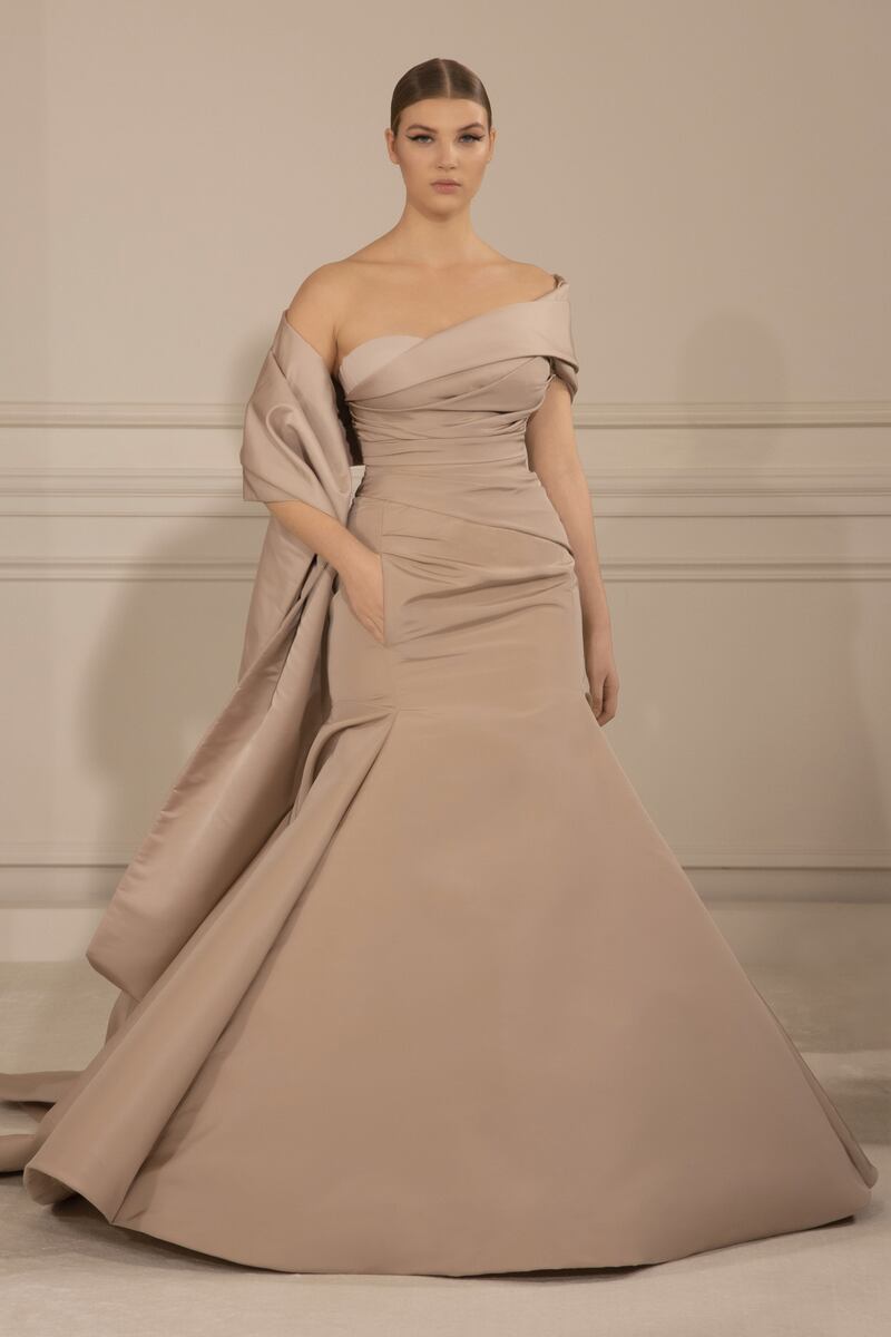 Valentino's spring/summer 2022 haute couture collection was dubbed Anatomy of Couture. Photo: Valentino