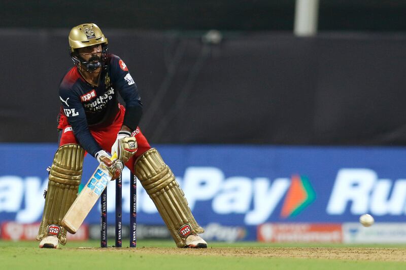 Dinesh Karthik scored a quick-fire fifty for Royal Challengers Bangalore. Sportzpics for IPL