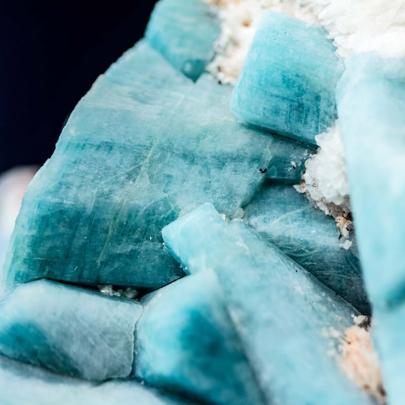 Modern spectroscopy techniques allow researchers to determine the origin of gems like Amazonite, pictured here.