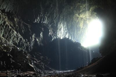 Mulu Caves in Sarawak, Malaysian Borneo. John Brunton