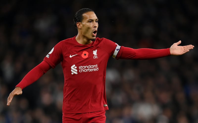 Virgil van Dijk - 7. The Dutchman was effective in the aerial battles and kept Kane under wraps for most of the game. He was unsettled by Kulusevski’s pace. Getty Images