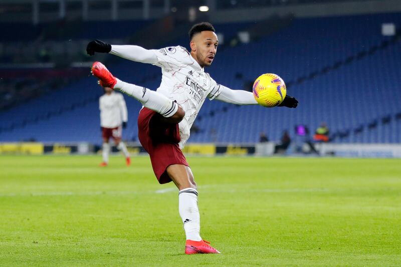 Pierre-Emerick Aubameyang, 6 - Was forced out wide far too often, although he did bring others into the game very well - especially in the second half. AP