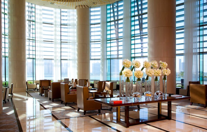 The Majlis Lobby Lounge at the hotel