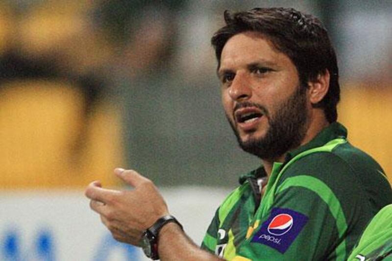 Shahid Afridi feels Pakistan's series wins in the West Indies will improve the image of their team. Ravindranath K / The National