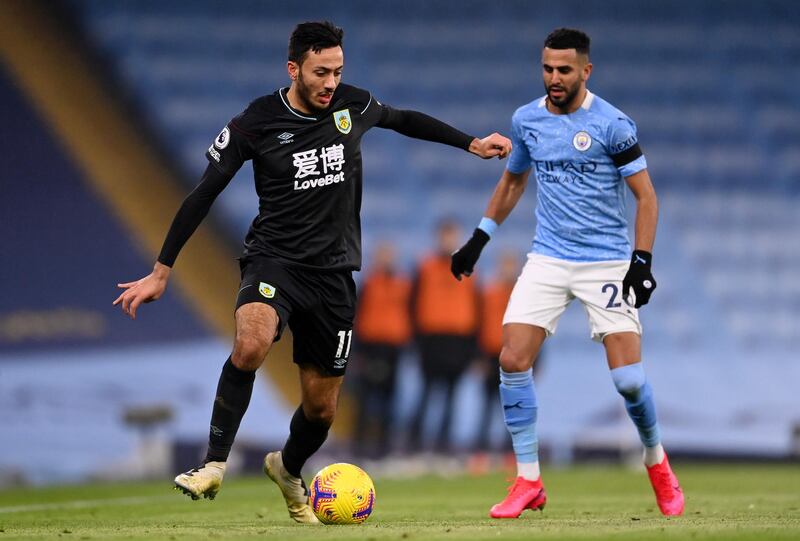 Dwight McNeil - 6. Spent most of his time attempting to check Walker’s buccaneering runs, which can’t have been much fun. At least he got one chance to have a dart at goal, but his long-range effort drifted over. Getty