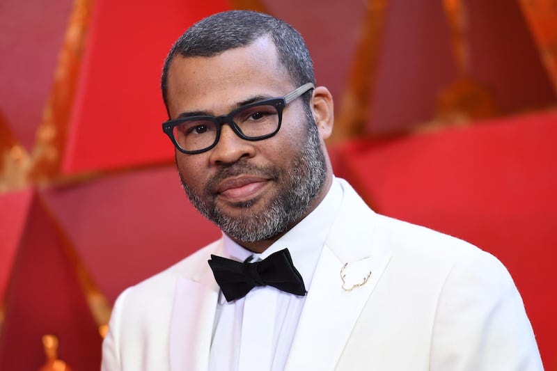 US director Jordan Peele, who is nominated for Get Out, arrives at the Dolby Theatre. AFP PHOTO/ANGELA WEISS