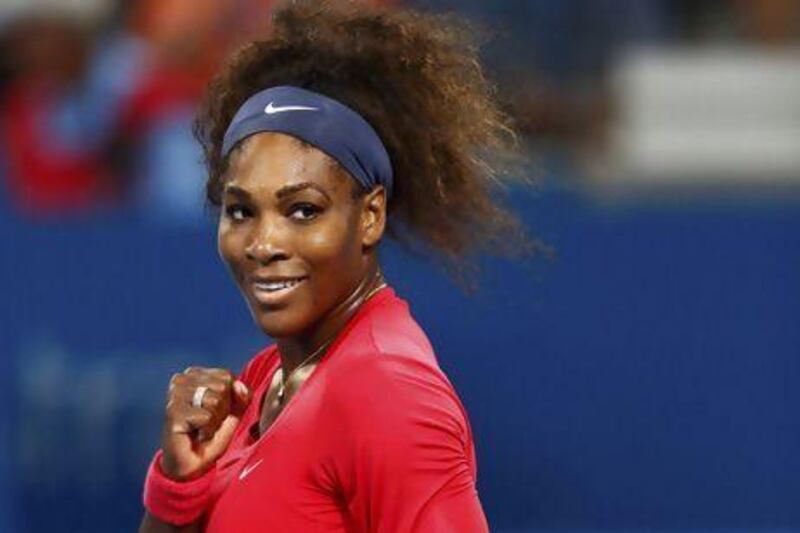 Serena Williams is very pleased with how her preparation is going ahead of the season's first grand slam, the Australian Open.