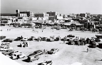 Old Souq, Abu Dhabi, 1970's. Courtesy Al Ittihad *** Local Caption ***  000012.jpg