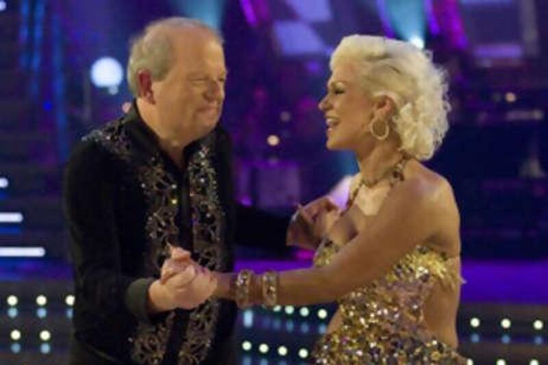 BBC handout photo dated 08/11/08 of John Sergeant (Left) dancing with Kristina Rihanoff during the Live Show for the BBC programme Strictly Come Dancing. PRESS ASSOCIATION Photo. Issue date: Saturday November 8, 2008. Photo credit should read: Guy Levy/BBC 