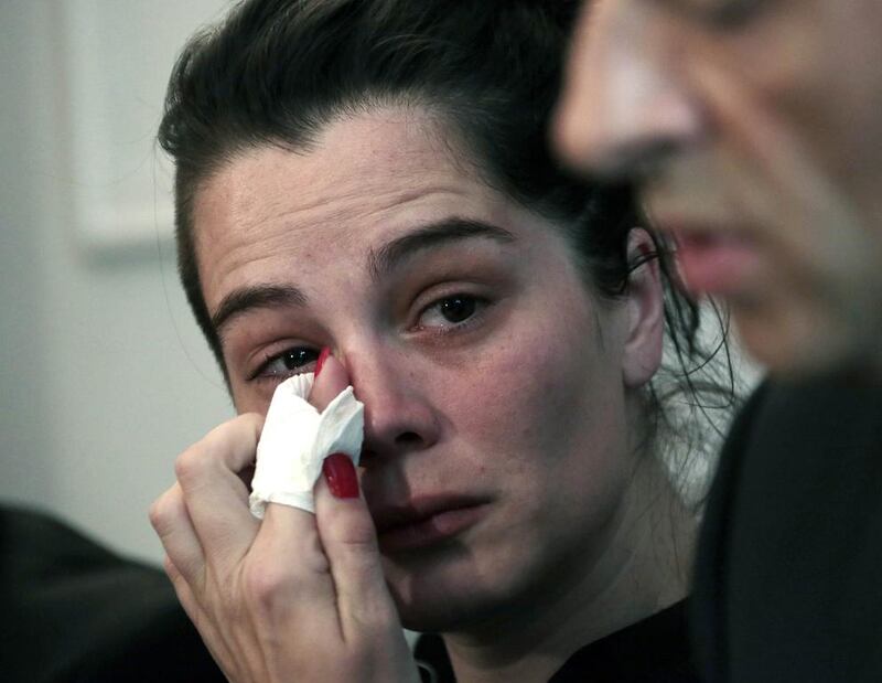 Alexandra Asli was unhappy that Stephan Turk was feted as a hero. Eric Gaillard / Reuters