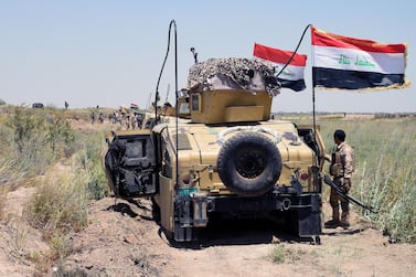 The Iraqi Army in the western province of Al Anbar. EPA