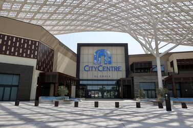 An externam view of the newly-opened Al Zahia City Centre in Sharjah. Pawan Singh / The National