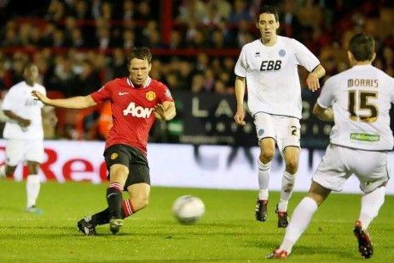 Michael Owen played for Manchester United last season.