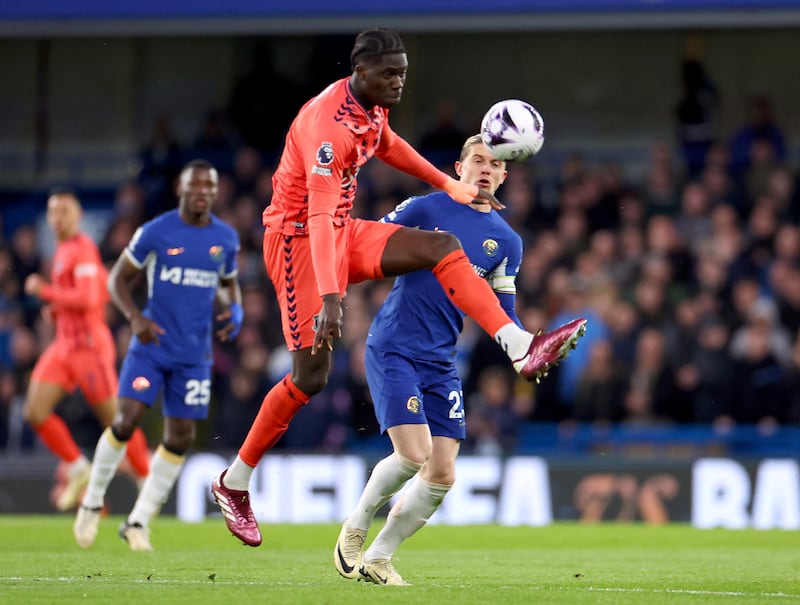 Escaped first-minute booking for poor challenge on Gallagher and part of Everton midfield that was given first-half run around so no shock that he failed to appear for second half. Reuters
