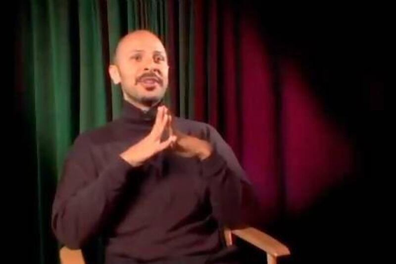 Maz Jobrani in Dean Obeidallah and Max Brooks' "Middle Eastern Acting School."