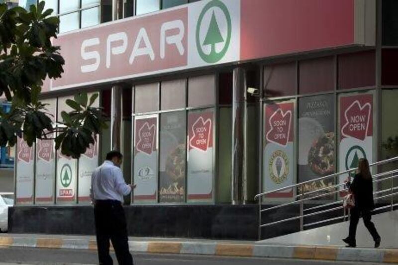 Retailer Spar plans eight stores in Abu Dhabi. Silvia Razgova / The National
