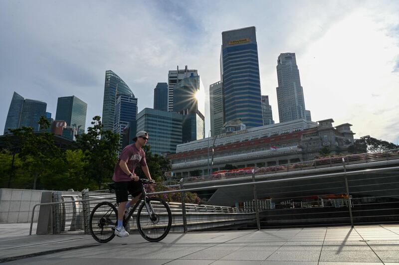 With new launches expected next year in prime areas, the potential creation of vaccinated travel lanes with countries such as China and Indonesia will drive home sales and prices in Singapore. Photo: AFP
