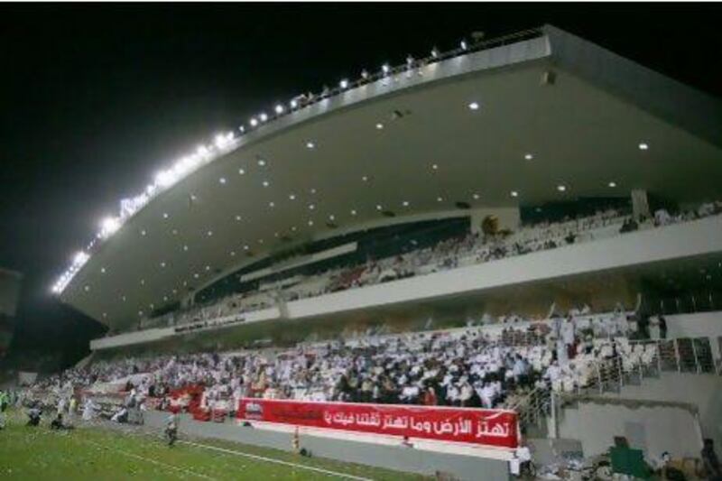 Rival fans tell our columnist, Omar Al Raisi, they enjoy visiting Al Jazira's Mohammed bin Zayed Stadium for its "futuristic qualities".