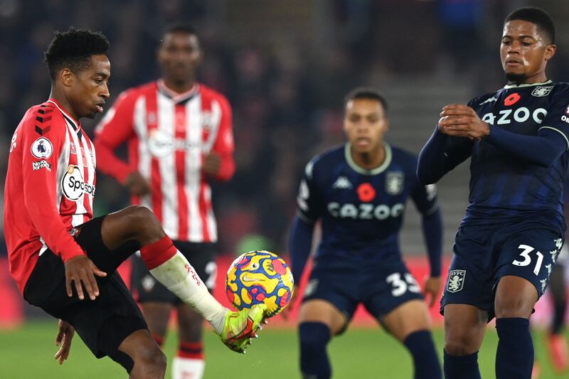 Kyle Walker-Peters: 7 - The full-back was playing on the left, despite the right being his usual position. He consistently caused Villa issues very high up the pitch, often taking Cash on one-on-one. AP